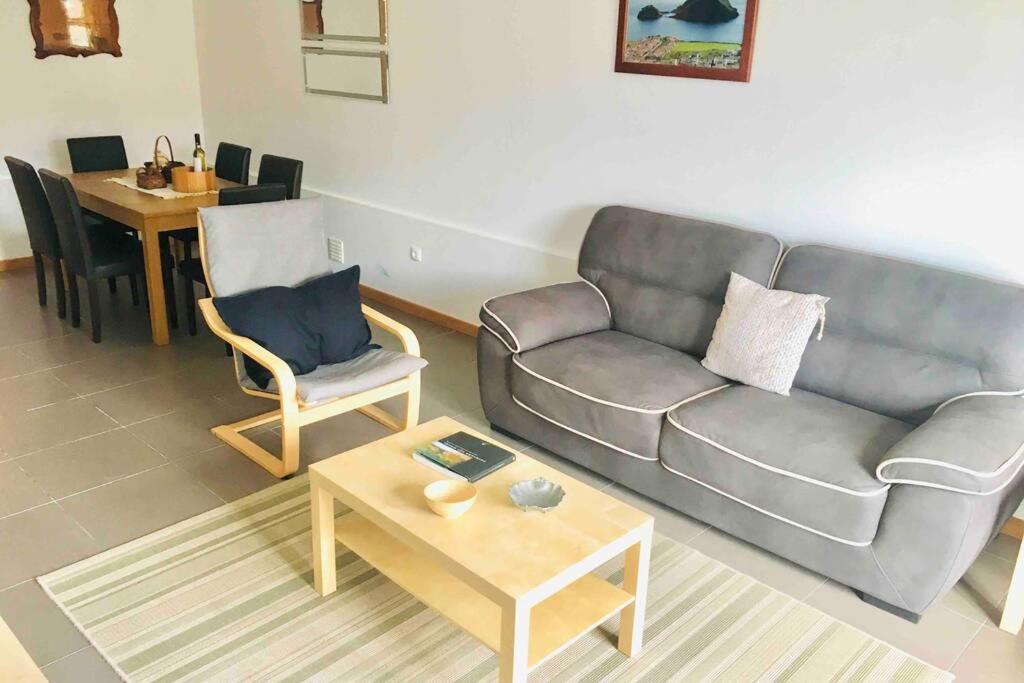 Apartamento Vista Do Mar A Ribeira Quente Exteriör bild